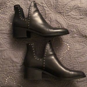 Chelsea and Violet Black boots.